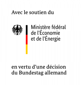 Gefördert durch-Logo des BMWE Französisch