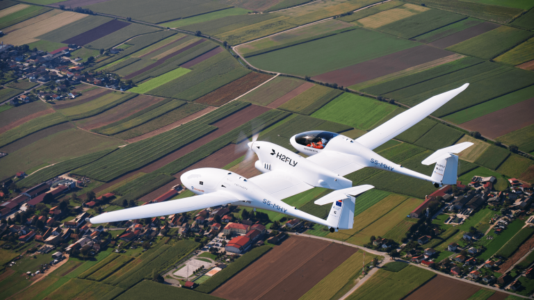 HY4 von H2FLY beim Testflug