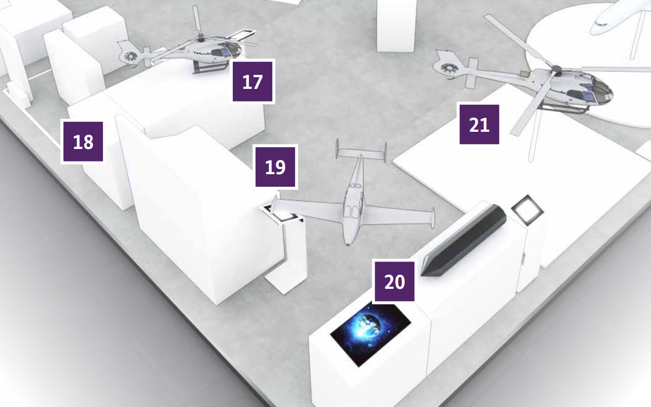 Themenbereich UAV auf der ILA 2024