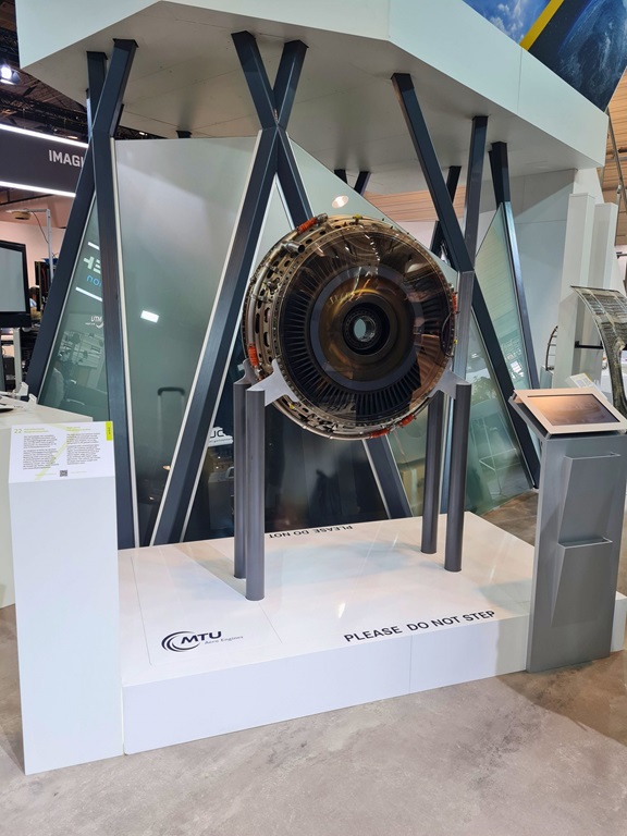 Exponat Schnelllaufende Niederdruckturbine